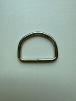 Meia Argola 3 cm Níquel