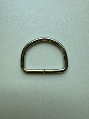Meia Argola 3 cm Níquel